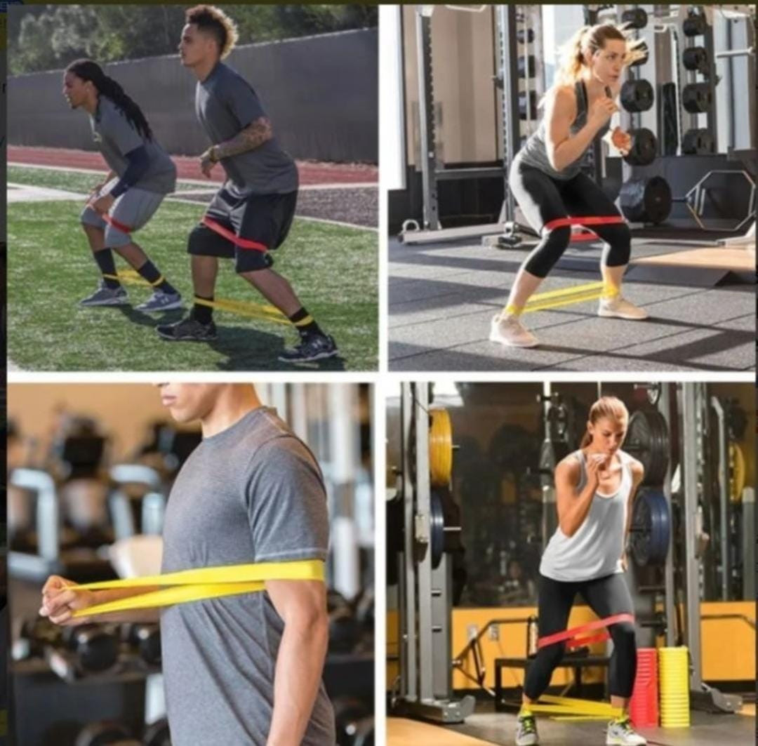 Miniatura 3 de Kit bandas elasticas en latex x 5